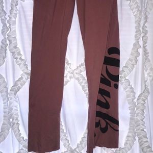 Pink VS sweat pants